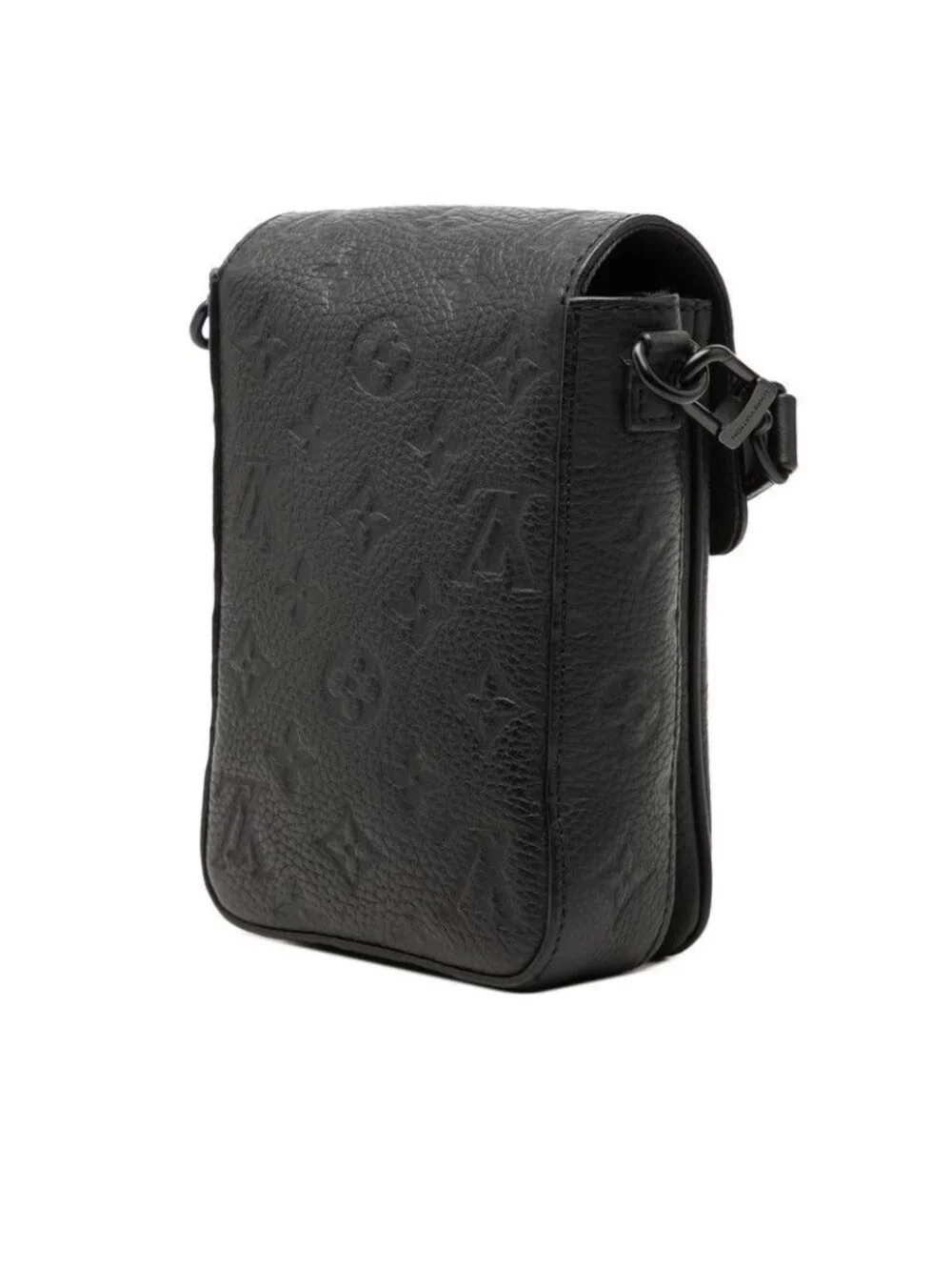 Louis Vuitton Monogram Taurillon S Lock Vertical Wearable Wallet Crossbody